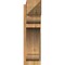 Ekena Millwork Olympic Rough Sawn Arts and Crafts Outlooker, Western Red Cedar, 8"W x 28"D x 28"H OUT08X28X28OLY03RWR - alternate 2
